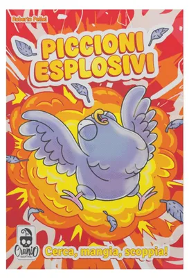Imagen del producto de Piccioni Esplosivi (Edición italiana) – Juego de mesa – Cranio Creations – 2-5 jugadores – 8+