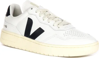 Zdjęcie produktu dla Veja V 90 Leather In White Navy For Women - 5 UK - 38 EU - 7 US / White Navy