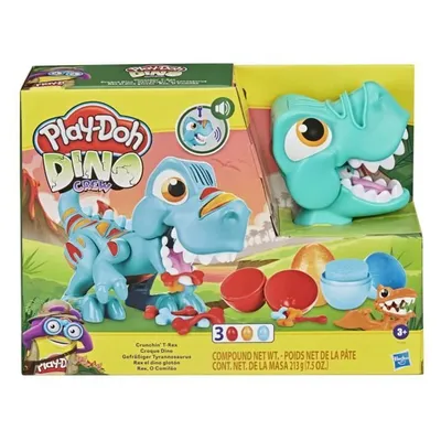 Produktbild von Play-Doh Play-Doh T-Rex Dinosaurier-Kauknete-Set F1504