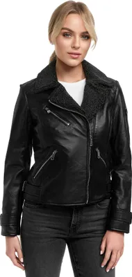 Produktbild von Tazzio Damen Lederjacke F512 (Schwarz, S)