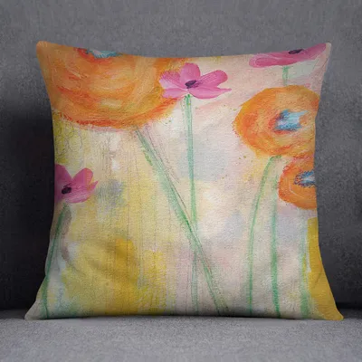 Dekokissenbezug 45x45 cm, pflegeleicht, mit Reißverschluss