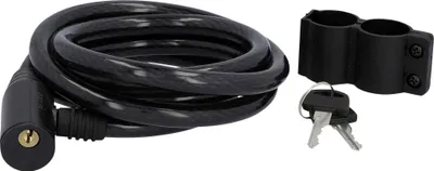 Immagine prodotto di FISCHER lucchetto per bicicletta a cavo, lunghezza: 1.800 mm, nero
