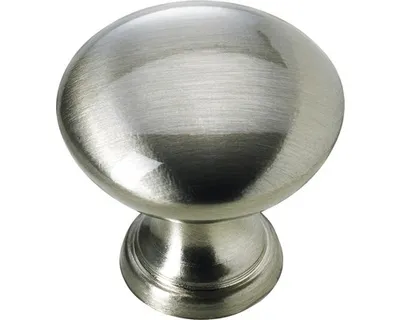 Produktbild von Hettich Möbelknopf Aluminium Edelstahl-Optik Ø 30,0 mm - 1 Stück