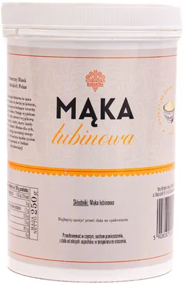 Zdjęcie produktu dla Mąka z łubinu 250 g – Schronisko Bukowina