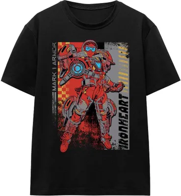 Produktbild von Black Panther: Wakanda Forever - "Ironheart Mark 1 Armor" T-Shirt für Herren/Damen Uni TV17250 (L) (Schwarz)
