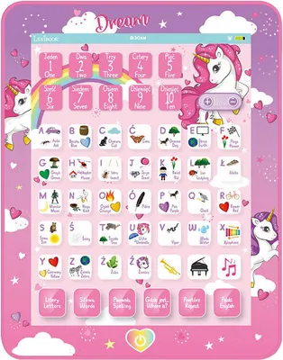 Produktbild von Lexibook Unicorn bilingual talking educational tablet