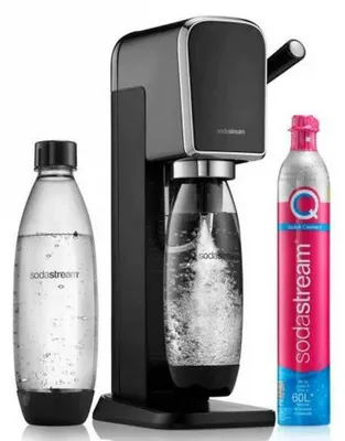 Obrázok produktu pre SodaStream ART, Čierna, Oceľ, 145 mm, 245 mm, 425 mm, 1 L, Plast