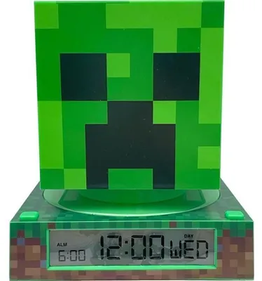 Obrázok produktu pre 3D figúrka Minecraft Réveil – budík, KIDS LICENSING MIN3020