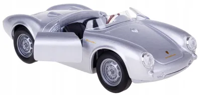 Produktbild von Welly Porsche 550 Spyder 1:34-39 Metallmodell Silber