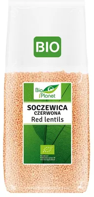 SOCZEWICA CZERWONA BIO 1 kg - BIO PLANET