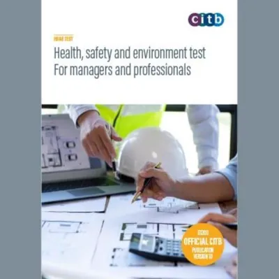 Produktbild von Health, Safety and Environment test for Managers and Professionals