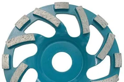 Produktbild von Whirl Topf Schleifteller für Beton ⌀ 125 x 22,23 mm