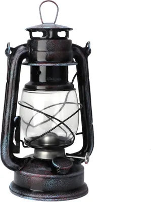 Produktbild von Petroleumlampe, 24cm, Klassisch, Vintage, Gusseisen, Für Camping, Garten, Dekoration
