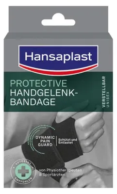 Obrázok produktu pre Hansaplast 02578 Hansaplast Handgelenkbandage PROTECTIVE  02578 schwarz, 1 St.