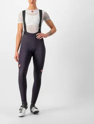 Produktbild von CASTELLI Lange Fahrradhose mit Trägern - SORPASSO RoS W - Lila S