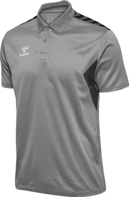 Produktbild von Hummel Authentic Functional Polo, grau, M, Unisex,Damen,Herren