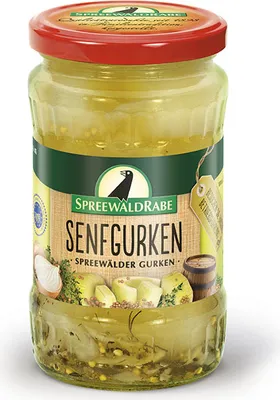 Produktbild von Spreewälder Gurken - Senfgurken, Schälgurken [Füllm. 330g / Abtr. 215g]