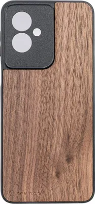 Produktbild von Holzhülle für Motorola Moto G55 5G, Bewood Amerikanischer Nussbaum