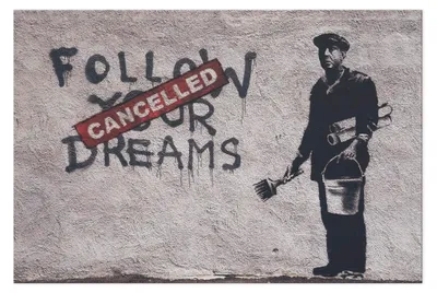 Zdjęcie produktu dla LUMASOUL Obraz na płótnie z motywem natury, obrazy na ścianę w drewnianych ramach, salon i sypialnia, 120x80 cm Banksy