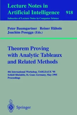 Immagine prodotto di Theorem Proving with Analytic Tableaux and Related Methods