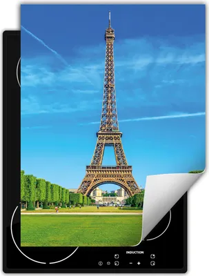 Produktbild von DarHaus Herdabdeckplatte Einteilig Küche Abdeckplatte für Glaskeramikkochfeld Abdeckung Induktionskochfeld Aufrollbare Matte 40x52 cm, Paris