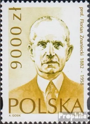 Produktbild von Briefmarken Polen 1994 Mi 3498 (kompl.Ausg.) gestempelt Znaniecki