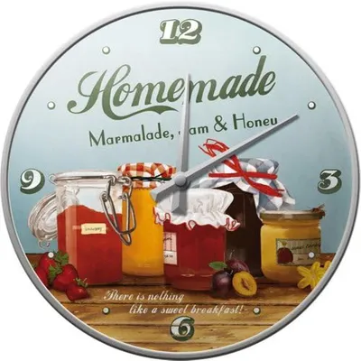 Obrázek produktu pro Nostalgic-Art - Nástěnné hodiny - Home & Country - Domácí marmeláda - Ø 31 cm