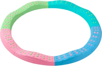 Zdjęcie produktu dla Ścieżka sensoryczna Pastel kolo - 8 elementów Ścieżka sensoryczna Ścieżka równoważąca