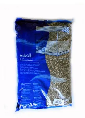 Zdjęcie produktu dla Askoll 281124, piasek kwarcowy "River Quarz", drobnoziarnisty