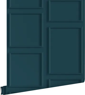 Produktbild von ESTAhome Tapete Holzwandverkleidung Dunkelblau 50 x 900 cm