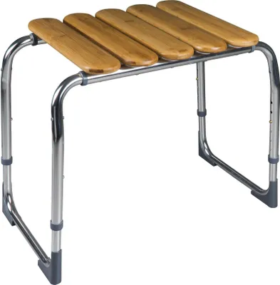 Produktbild von Ridder Bad-Hocker Pro, höhenverstellbar naturbelassen A172108