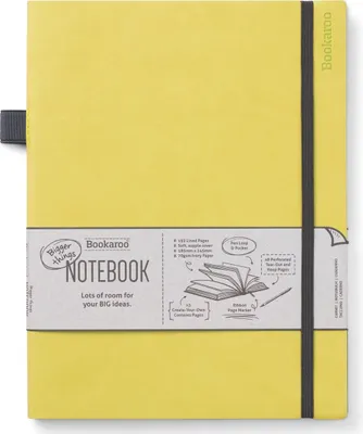 Obrázek produktu pro Bookaroo Notatnik Journal Duży Limonkowy w linie