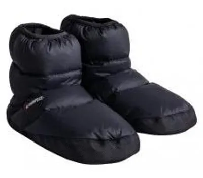 Image de Warmpeace, bottes en plumes, taille S ; bottes noires