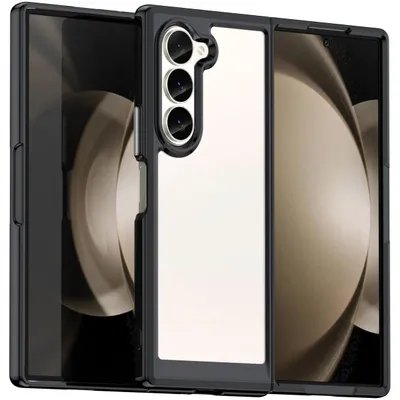 Produktbild von Mobigear Crystal  Samsung Galaxy Z Fold 6 Hülle Hardcase Backcover - Schwarz