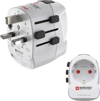 Immagine prodotto di Adattatore da viaggio "Pro Light AC 30PD", 3 poli, 1xUSB-C, 1xUSB-A, 30 W