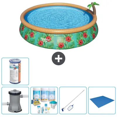 Zdjęcie produktu dla Bestway Fast Set, basen okrągły - 457x84 cm - 6 elementów, model S22038