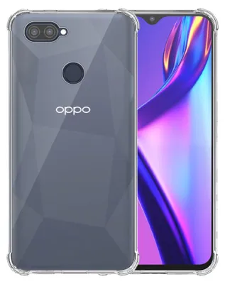 Image de Etui pour téléphone portable Smartphonica
Convient pour Oppo A11K / A12 / A5s / A7 Transparent Shockproof -
Coque arrière TPU SIlicone antichoc avec Bumper Transparent
