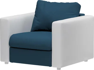 Produktbild von Dekoria Bezug für Vimle Sitzelement, marinenblau , 71 x 98 x 83 cm