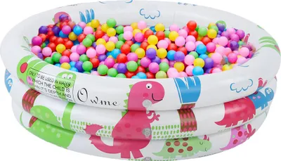 Produktbild von Cartoon Dinosaurier-Muster Runde PVC aufblasbare Schwimmbad Badewanne für Kinder Kind