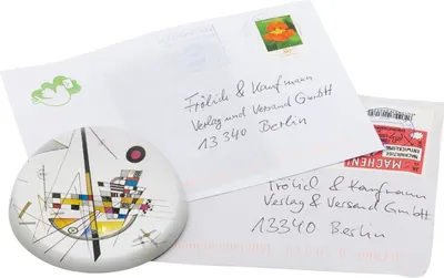 Produktbild von Parastone Kandinsky-Briefbeschwerer, Glaskuppel, modern, PKAN1