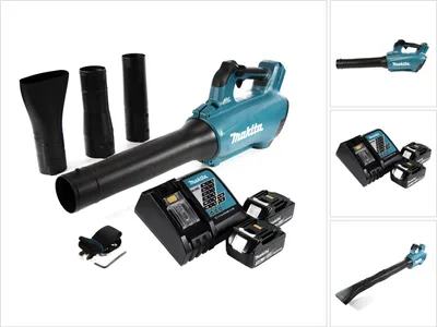 Produktbild von Makita DUB 184 RF Akku Gebläse 18 V Brushless + 2x Akku 3,0 Ah + Ladegerät