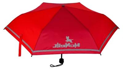 Produktbild von Regenschirm für Schulranzen, reflektierend, ca. 190 g, nass verstaubar inkl. Hülle