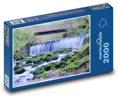 Obrázek produktu pro martinpuzzle - Puzzle 2000 - Vodopád - most