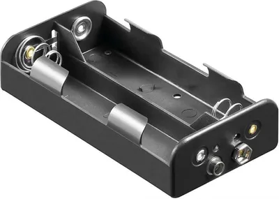 Produktbild von Batteriehalter für 4x Baby mit Druckknopf