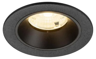 Immagine prodotto di SLV 1009457 NUMINOS® S, plafoniera da incasso, 3000 K, 55°, IP20, rotonda, nero
