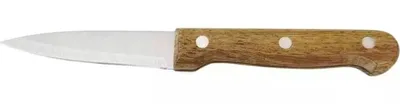 Image de Couteau à éplucher les fruits et légumes Ilmari, 18,5 cm, petit manche en bois tranchant