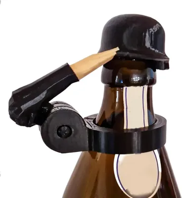 Produktbild von Flaschenöffner im Soldaten-Design für Partys und Picknicks