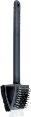 Produktbild von Grillreinigungsbürste 37cm Edelstahl, Schwamm und Schaber
