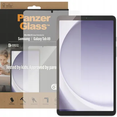 Produktbild von PanzerGlass ®️ Displayschutz Samsung Galaxy Tab A9 | Ultra-Wide Fit, Samsung, Samsung - Galaxy Tab A9, Trockene Anwendung, Kratzresistent, Schockresistent, Transparent, 1 Stück(e)