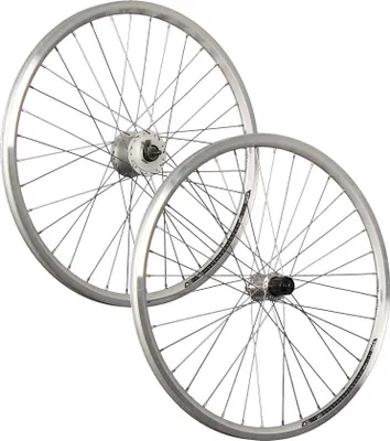 Produktbild von 26 Zoll Laufrad-Satz X-Plorer Hohlkammerfelge Shimano Nabendynamo silber